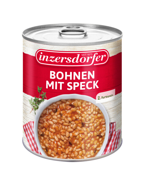 Inzersdorfer Bohnen mit Speck