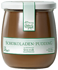 Zum Dorfkrug Schokoladen-Pudding