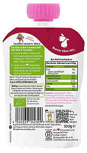 Freche Freunde Quetschie Apfel, Erdbeere, Blaubeere & Himbeere