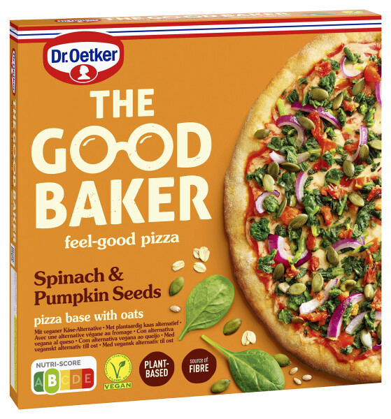 Dr. Oetker The Good Baker Pizza Spinach & Pumpkin Seeds