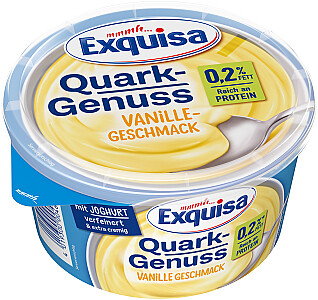 Exquisa Quark Genuss Quarkcreme Vanille