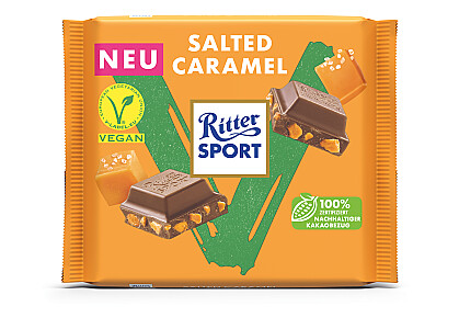Ritter Sport vegan Salted Caramel