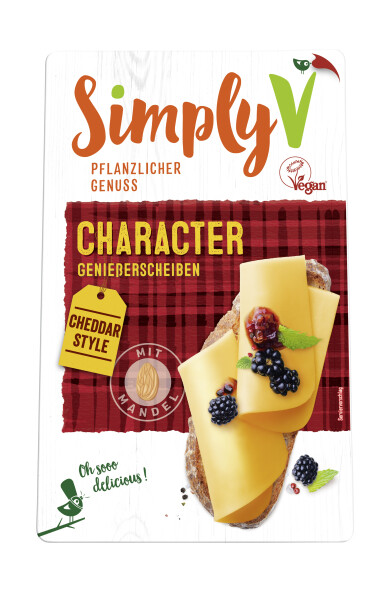 Simply V Character Genießerscheiben Cheddar Style