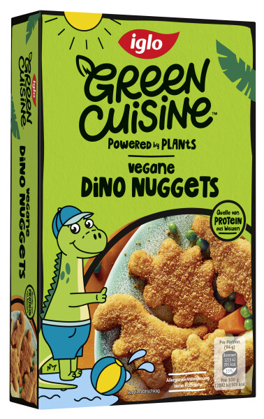 Iglo Green Cuisine Vegane Dino Nuggets