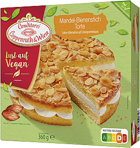 Coppenrath & Wiese Lust auf Vegan Mandel-Bienenstich Torte
