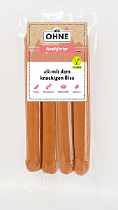 Die OHNE Vegane Frankfurter