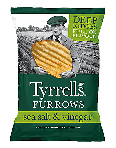 Tyrrells Furrows Sea Salt & Vinegar