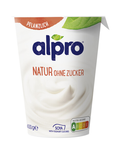 Danone Alpro Joghurt Soja Natur ungesüßt