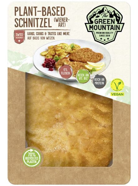 The Green Mountain Schnitzel Wiener-Art plant based