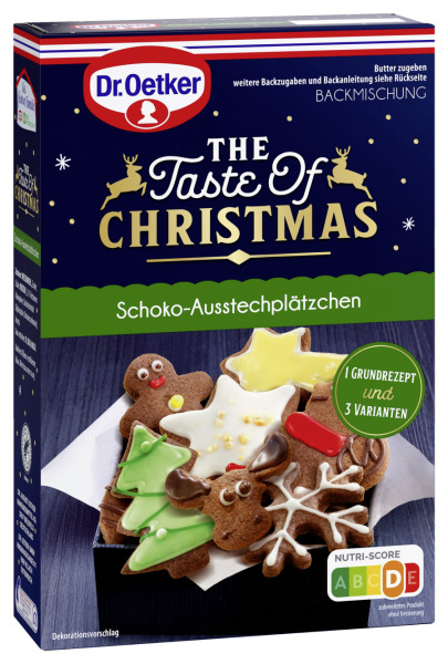 Dr. Oetker Schoko-Ausstechplätzchen
