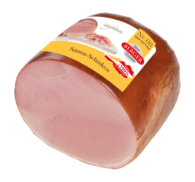 Berger Sauna-Schinken über Buchenholz geräuchert