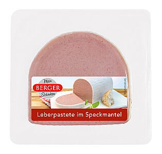 Berger Leberpastete im Speckmantel