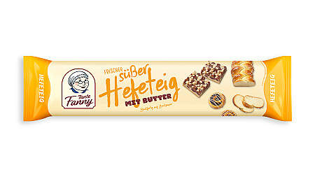 Tante Fanny Frischer Hefeteig mit Butter