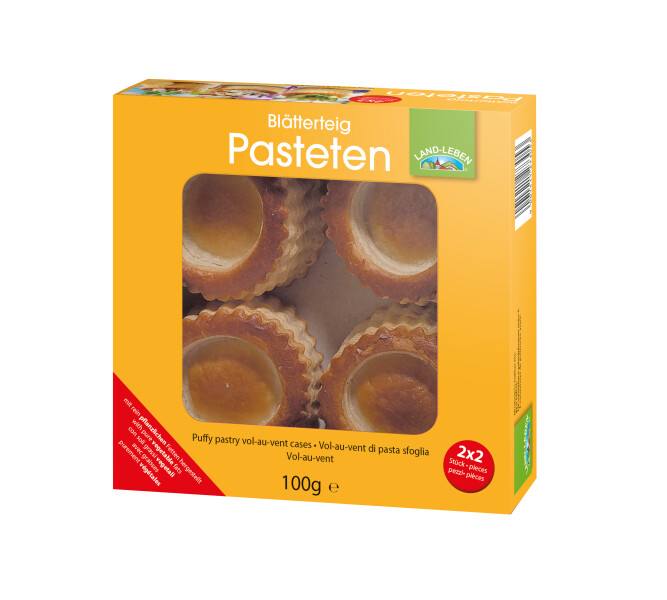 Land-Leben Blätterteig Pasteten