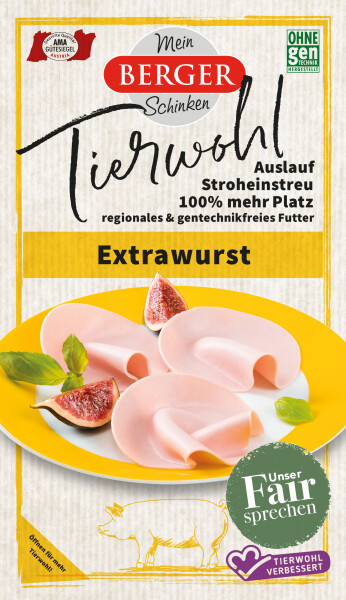 Berger AMA Tierwohl Extrawurst