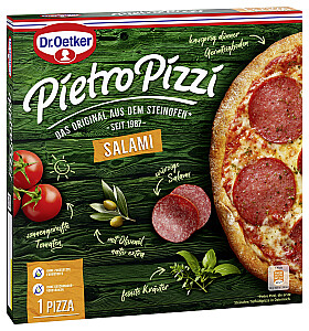 Dr. Oetker Pietro Pizzi Salami 1er
