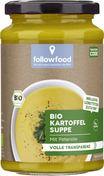 Rettergut Bio Suppe Kartoffel Petersilie