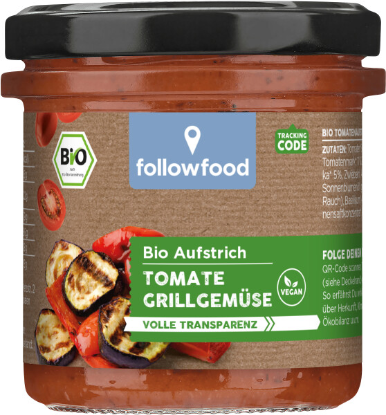 Rettergut Tomate & Grillgemüse Aufstrich