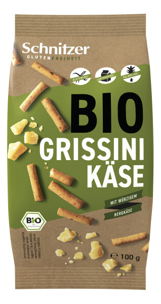 Schnitzer Grissini Käse Glutenfrei