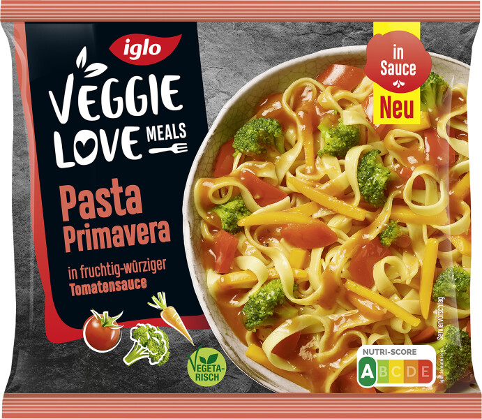 Iglo Veggie Love Meals Pasta Primavera