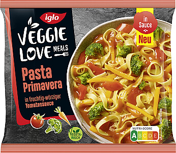 Iglo Veggie Love Meals Pasta Primavera