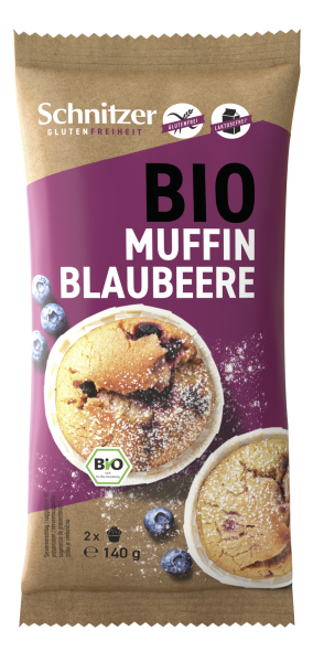 Schnitzer Muffin Blaubeere Glutenfrei