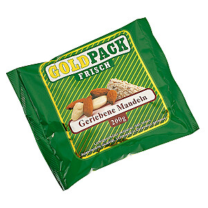 Goldpack Frisch Mandeln gerieben