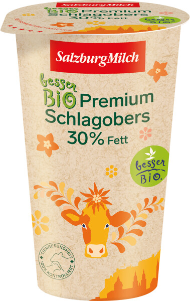 SalzburgMilch Premium Bio Schlagobers 30%