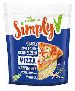 Simply V Pizzakäse gerieben