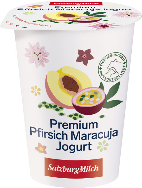 SalzburgMilch Premium Pfirsich Maracuja Jogurt