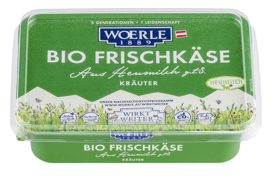 Woerle Bio Frischkäse Kräuter