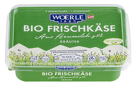 Woerle Bio Frischkäse Kräuter