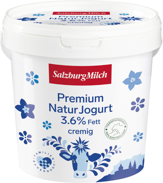 Salzburgmilch Premium Natur Joghurt cremig