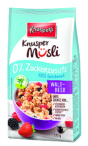 Knusperli Waldbeer ohne Zuckerzusatz