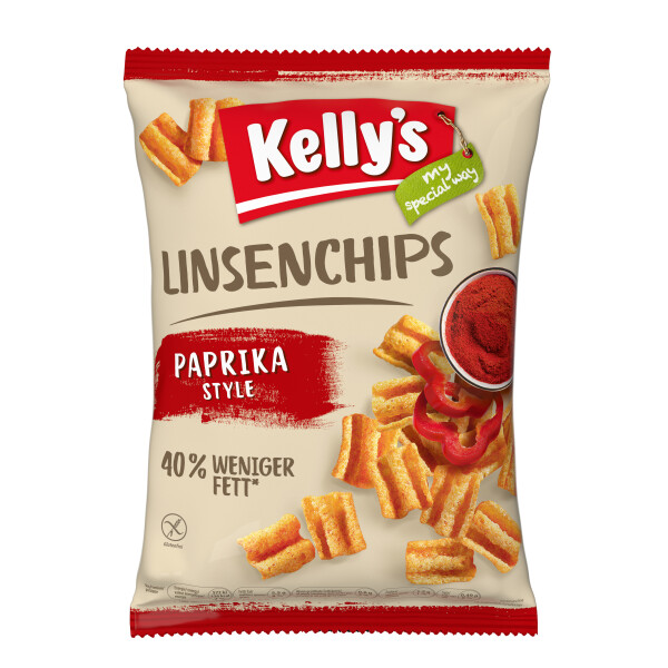 Kelly's Linsen Chips Paprika Style