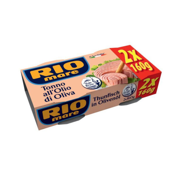 Rio Mare Thunfisch in Olivenöl 2er
